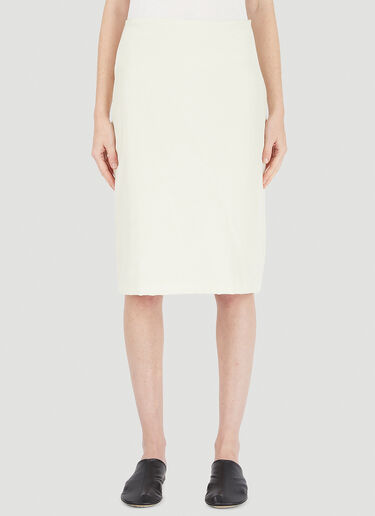 High Waist Skirt Lemaire High Waist Skirt White lem0246006