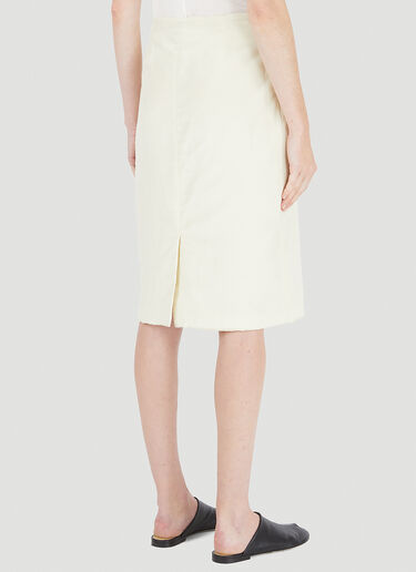 High Waist Skirt Lemaire High Waist Skirt White lem0246006