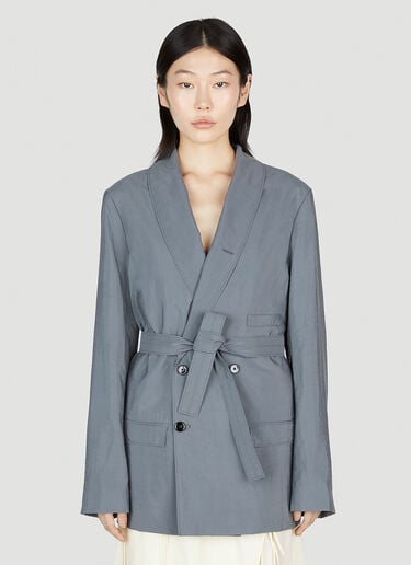 Lemaire Belted Blazer Grey lem0252002