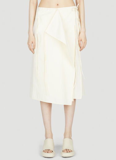 Lemaire Layered Skirt Cream lem0252008