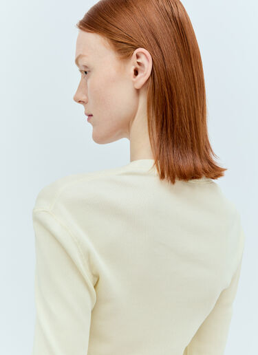 Rib Long-Sleeve T-Shirt Lemaire Rib Long-Sleeve T-Shirt Yellow lem0256010
