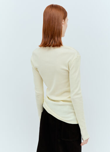 Rib Long-Sleeve T-Shirt Lemaire Rib Long-Sleeve T-Shirt Yellow lem0256010