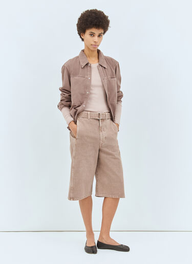 Rib Long Sleeve Top Lemaire Rib Long Sleeve Top Beige lem0258021
