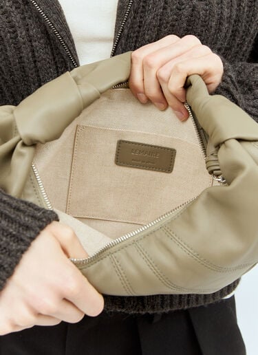 Lemaire Mini Fortune Croissant Handbag Khaki lem0258041