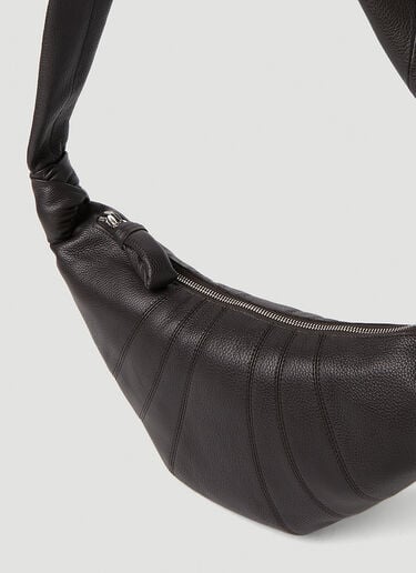 Lemaire Small Croissant Shoulder Bag Black lem0352004
