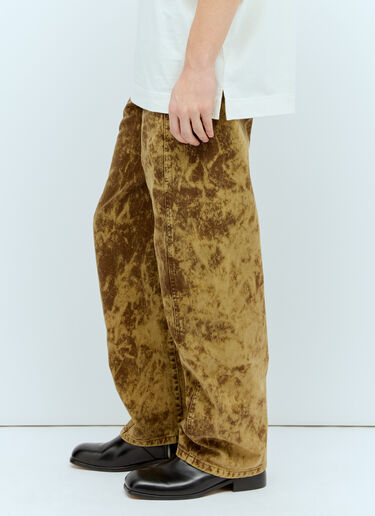 Twisted Belted Jeans Lemaire Twisted Belted Jeans Brown lem0356002