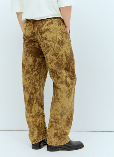 Twisted Belted Jeans Lemaire Twisted Belted Jeans Brown lem0356002