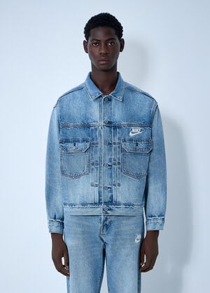 Levi's x Nike Denim Trucker Jacket Blue len0362001
