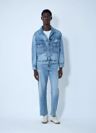 Logo Motif Denim Jeans Levi's x Nike Logo Motif Denim Jeans Blue len0362002