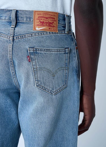 Logo Motif Denim Jeans Levi's x Nike Logo Motif Denim Jeans Blue len0362002