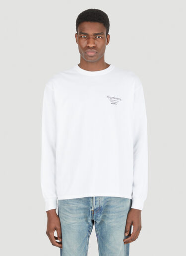 Liberaiders M.A.W 로고 티셔츠 화이트 lib0146012