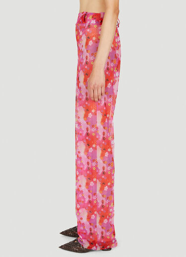 Pony Print Office Pants LOUISE LYNGH BJERREGAARD Pony Print Office Pants Pink llb0250003