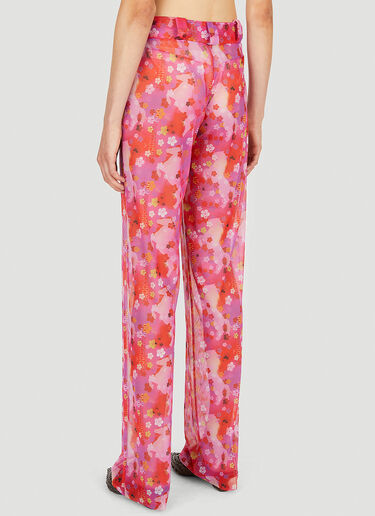Pony Print Office Pants LOUISE LYNGH BJERREGAARD Pony Print Office Pants Pink llb0250003
