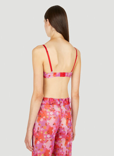 Pony Print Bra Top LOUISE LYNGH BJERREGAARD Pony Print Bra Top Pink llb0250006