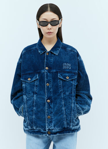Miu Miu 오벌 선글라스 블랙 lmu0255004