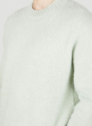 Crewneck Knit Sweater Lanvin Crewneck Knit Sweater Light Green lnv0151008
