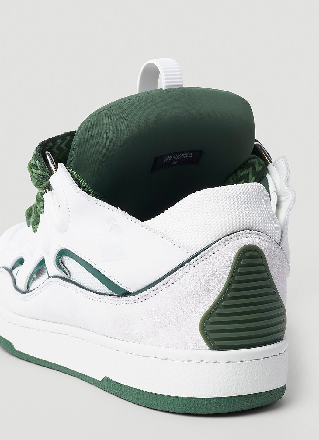 Lanvin Curb Sneakers in Khaki | LN-CC
