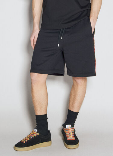 Lanvin Side Curb Shorts Black lnv0155007