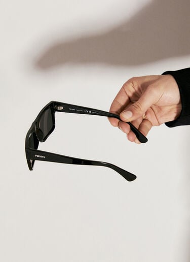 Logo Print Sunglasses Prada Logo Print Sunglasses Black lpr0155001