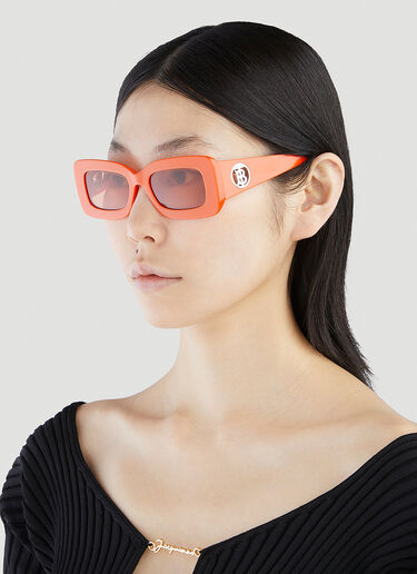 Burberry Astrid 太阳镜 橙色 lxb0251002