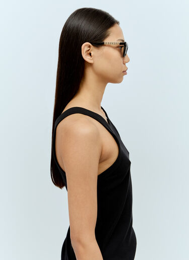Cat-Eye Logo Sunglasses Burberry Cat-Eye Logo Sunglasses Black lxb0255005
