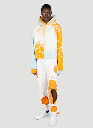 Distressed Track Pants Liberal Youth Ministry Distressed Track Pants White lym0152002