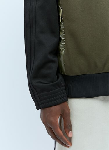 Logo Applique Zip Up Cardigan Moncler x adidas Originals Logo Applique Zip Up Cardigan Green mad0154008