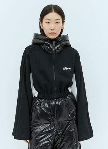 拉链短款开衫 Moncler x adidas Originals 拉链短款开衫 黑色 mad0254004