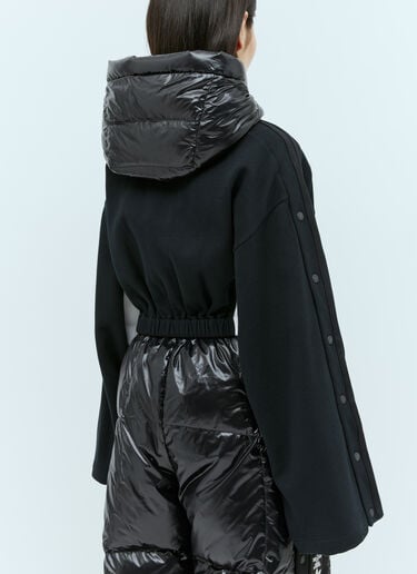 拉链短款开衫 Moncler x adidas Originals 拉链短款开衫 黑色 mad0254004