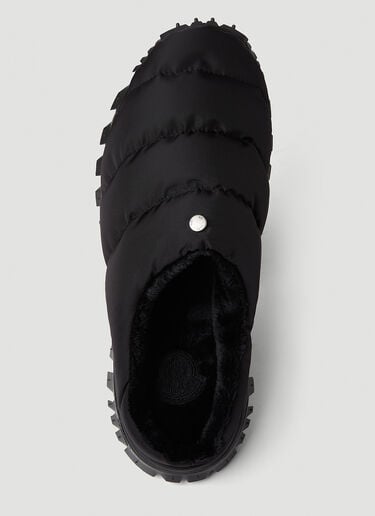 6 Moncler 1017 ALYX SM Puffer Mules Black mal0351004
