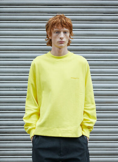 Massimo Osti Studio Logo Sweatshirt Yellow mao0158038