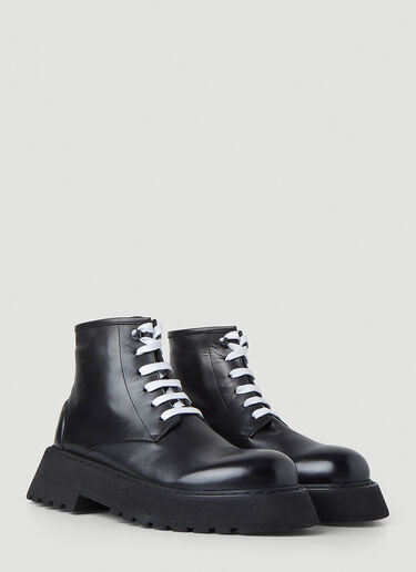 Micarro Lace-Up Ankle Boots Marsèll Micarro Lace-Up Ankle Boots Black mar0248027