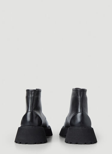 Micarro Lace-Up Ankle Boots Marsèll Micarro Lace-Up Ankle Boots Black mar0248027