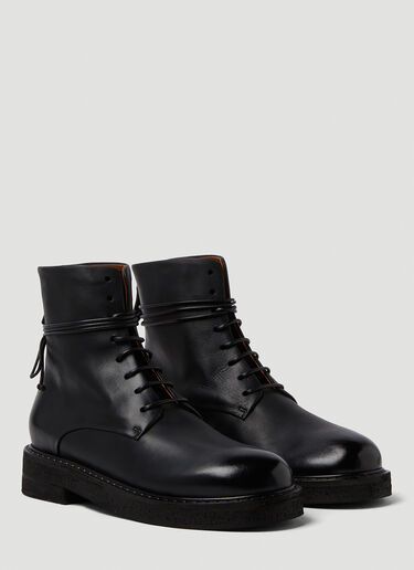 Parrccua Lace Up Boots Marsèll Parrccua Lace Up Boots Black mar0249014