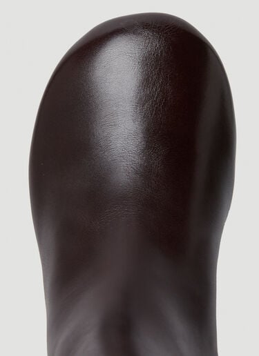 테이퍼드 힐 부츠 Marsèll 테이퍼드 힐 부츠 브라운 mar0249023