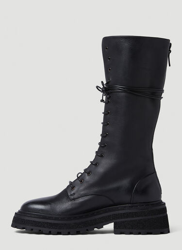 Laced Wagon Boots Marsèll Laced Wagon Boots Black mar0250008