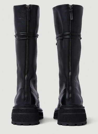 Laced Wagon Boots Marsèll Laced Wagon Boots Black mar0250008