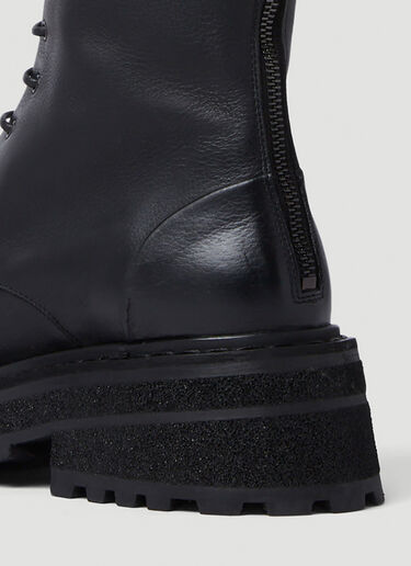 Laced Wagon Boots Marsèll Laced Wagon Boots Black mar0250008
