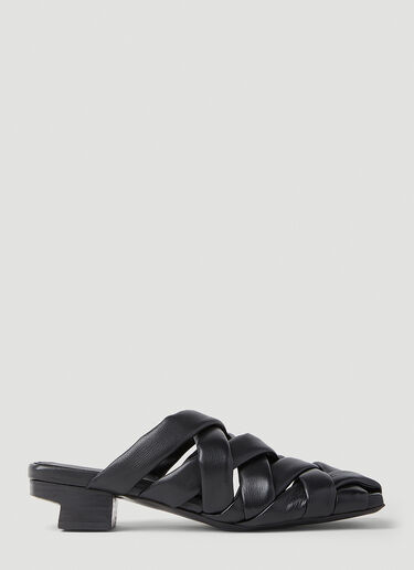 Marsèll Sbalzo Kitten Heel Mules Black mar0252007