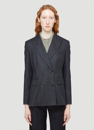 Double-Breasted Blazer Max Mara Double-Breasted Blazer Grey max0242037