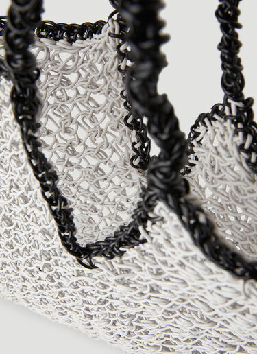 Fillet Woven Tote Bag Max Mara Fillet Woven Tote Bag White max0248011