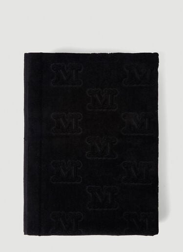 Monogram Towel Max Mara Monogram Towel Black max0248030