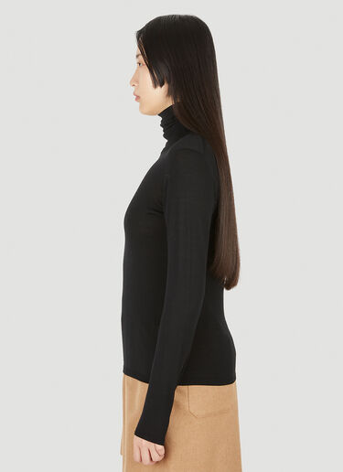 Max Mara 살루토 롤넥 스웨터 블랙 max0250017