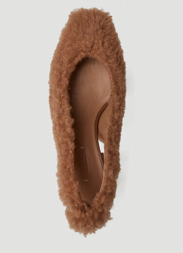 Max Mara 클라렉 테디 슬링백 힐 카멜 max0250048