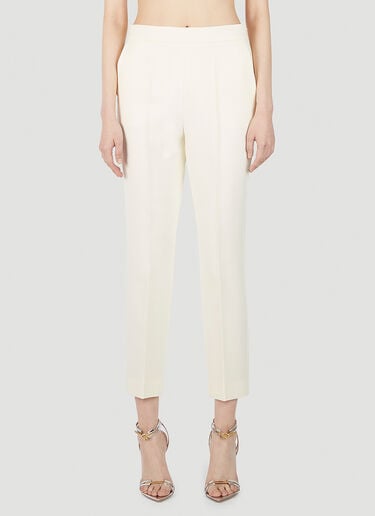 네페타 테일러드 팬츠 Max Mara 네페타 테일러드 팬츠 화이트 max0251012