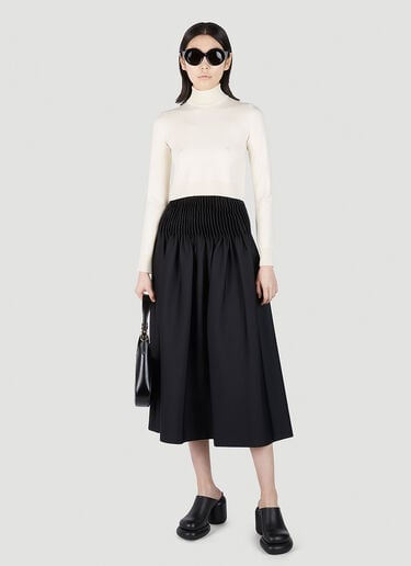 Balbo High Neck Knit Top Max Mara Balbo High Neck Knit Top White max0251013