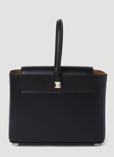 천공된 로고 쇼핑 핸드백 Max Mara 천공된 로고 쇼핑 핸드백 블랙 max0251029