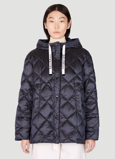 Max Mara 시소프트 퀼팅 재킷 네이비 max0251039
