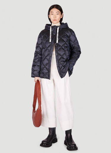 Max Mara 시소프트 퀼팅 재킷 네이비 max0251039