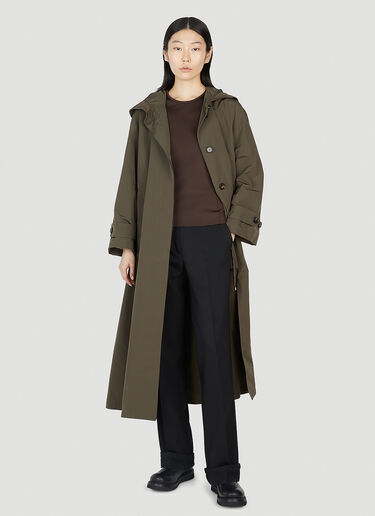 벨티드 트렌치 코트 Max Mara 벨티드 트렌치 코트 Khaki max0251040